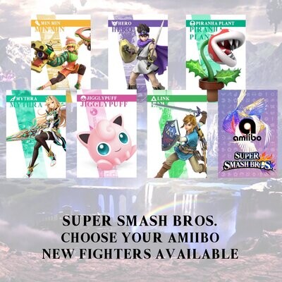 Super Smash Bros. Portrait Amiibo Card