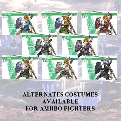 Roy Ssbu Amiibo Super Smash Landscape Amiibo Card