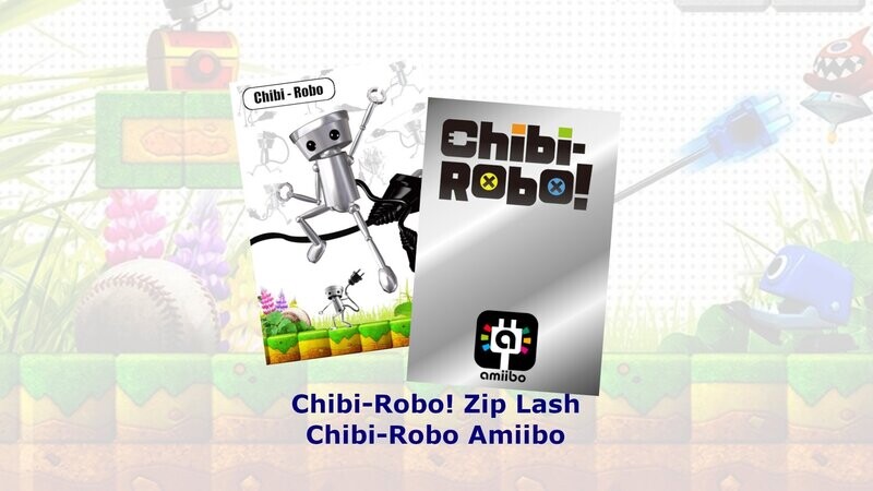 Chibi-Robo! Zip Lash Amiibo Card