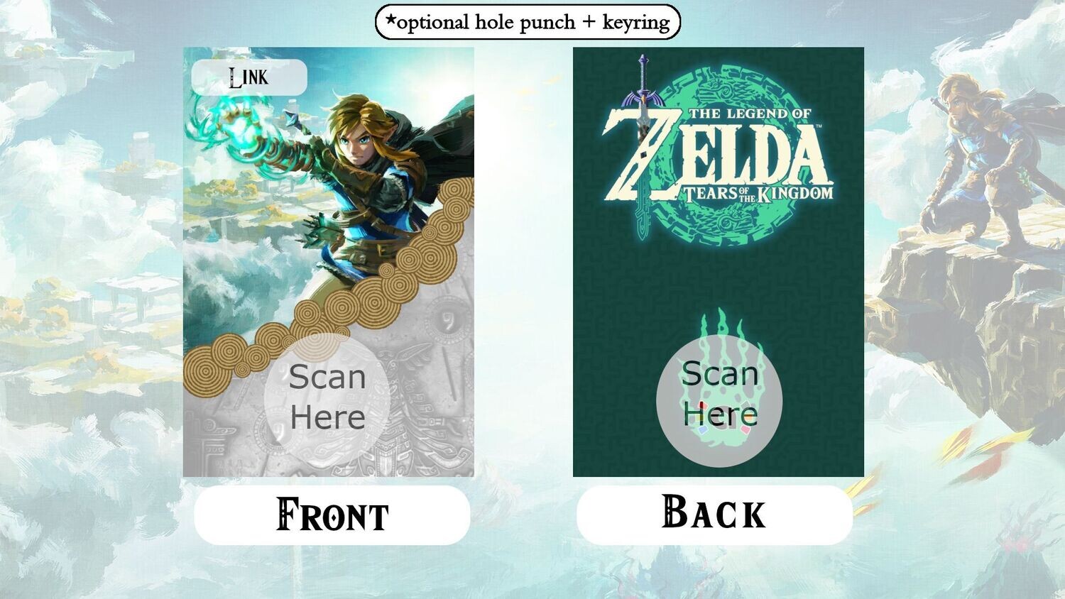 Legend of Zelda: Tears of the Kingdom Amiibo Card