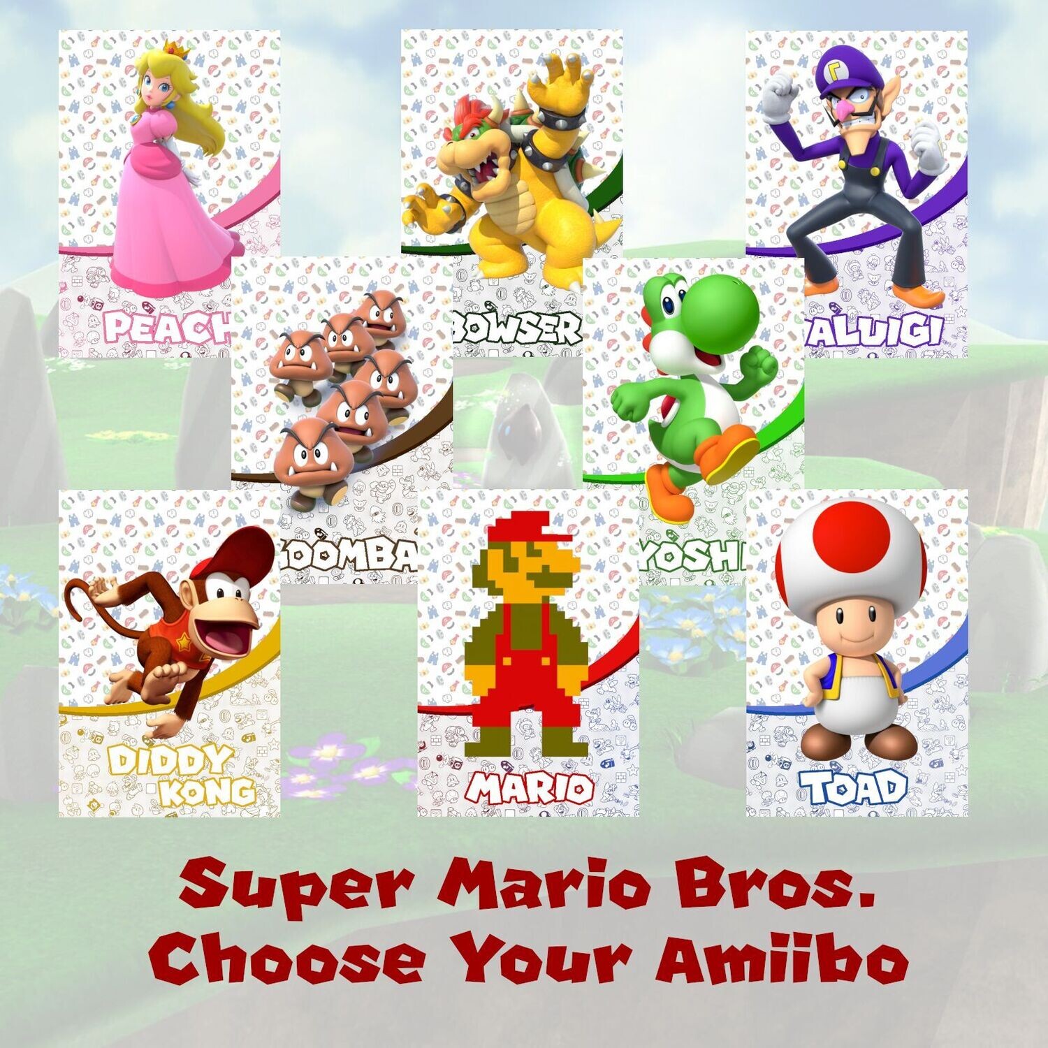 Super Mario Bros. Amiibo Card