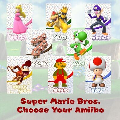 Super Mario Bros. Amiibo Card