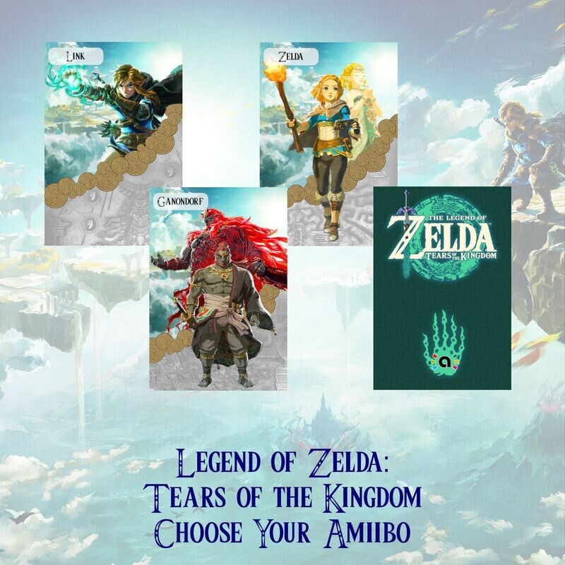 Legend of Zelda: Tears of the Kingdom Amiibo Card