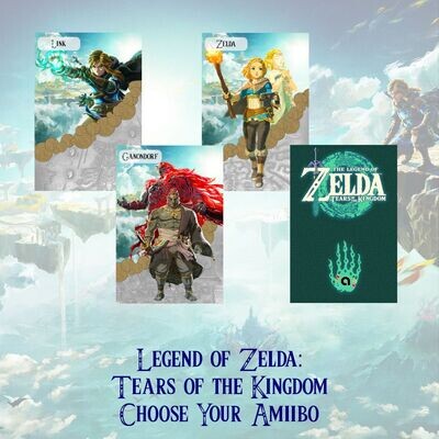 amiiboカード Legend of Zelda: Tears of the Kingdom Amiibo Card