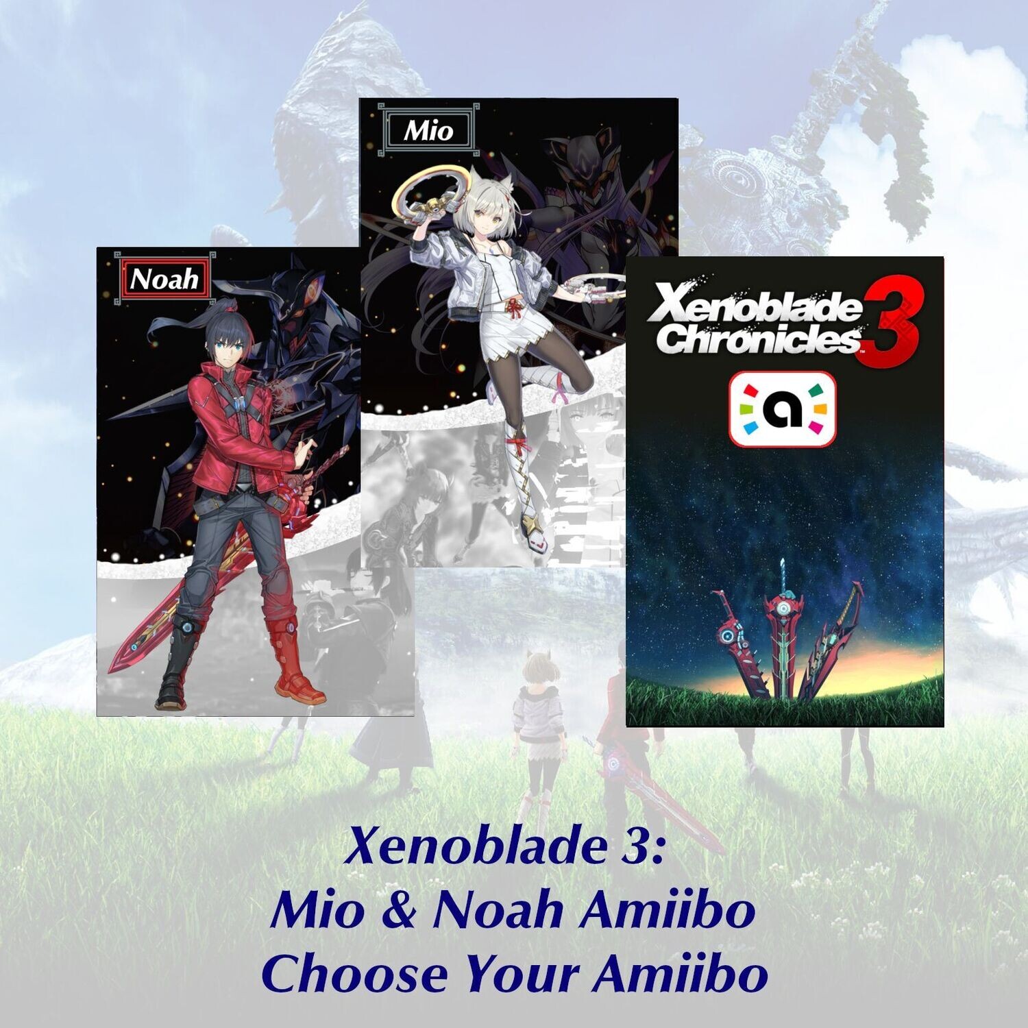 Xenoblade Chronicles 3 Amiibo Card
