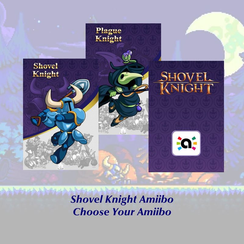 Shovel Knight Amiibo Card