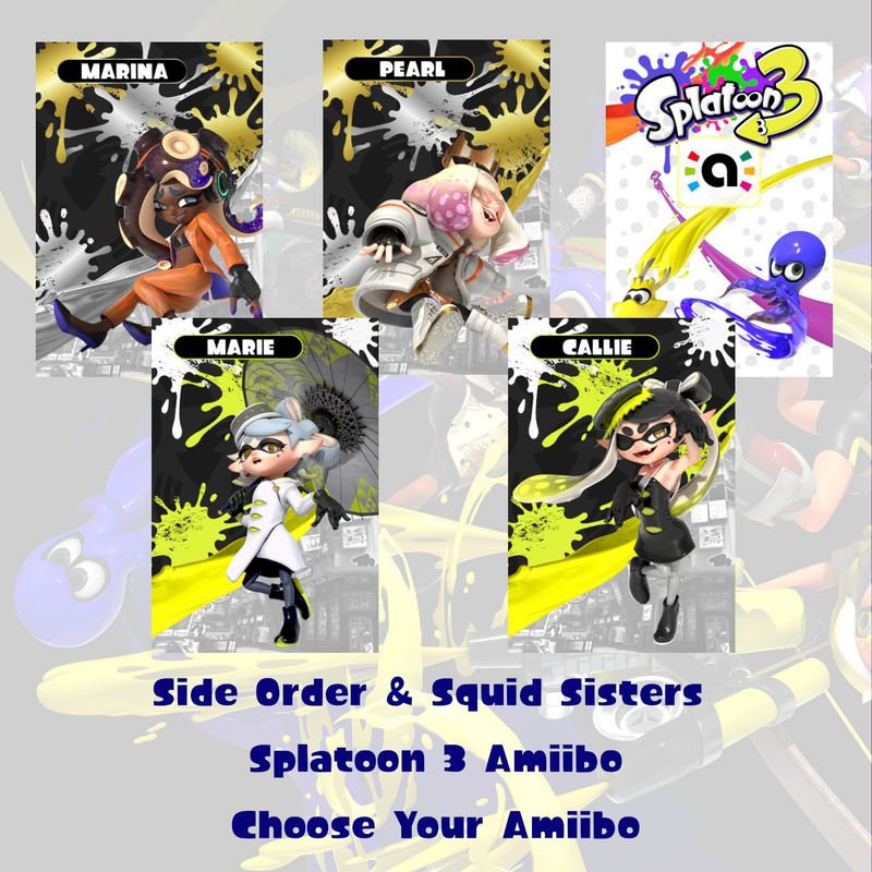 Off the Hook & Squid Sisters Amiibo Card