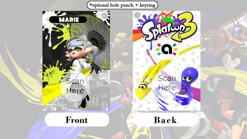 Off the Hook & Squid Sisters Amiibo Card
