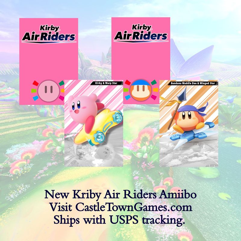 Kirby Air Riders Cards