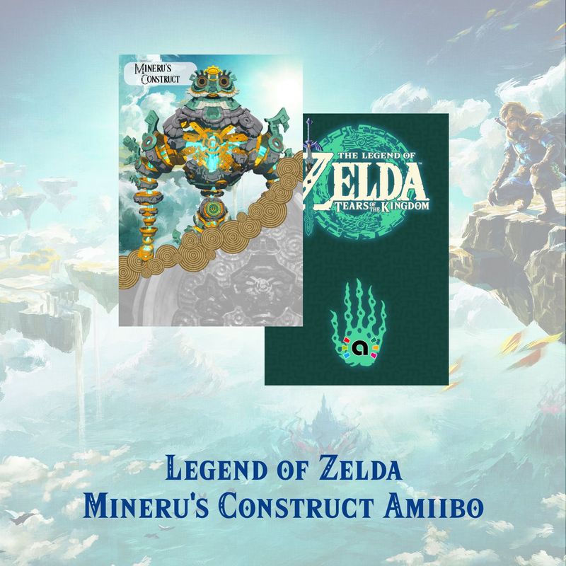 Legend of Zelda: Tears of the Kingdom Mineru's Construct Amiibo Card