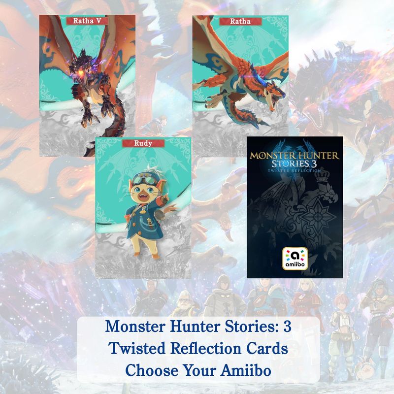 Monster Hunter Stories 3: Twisted Reflection Cards