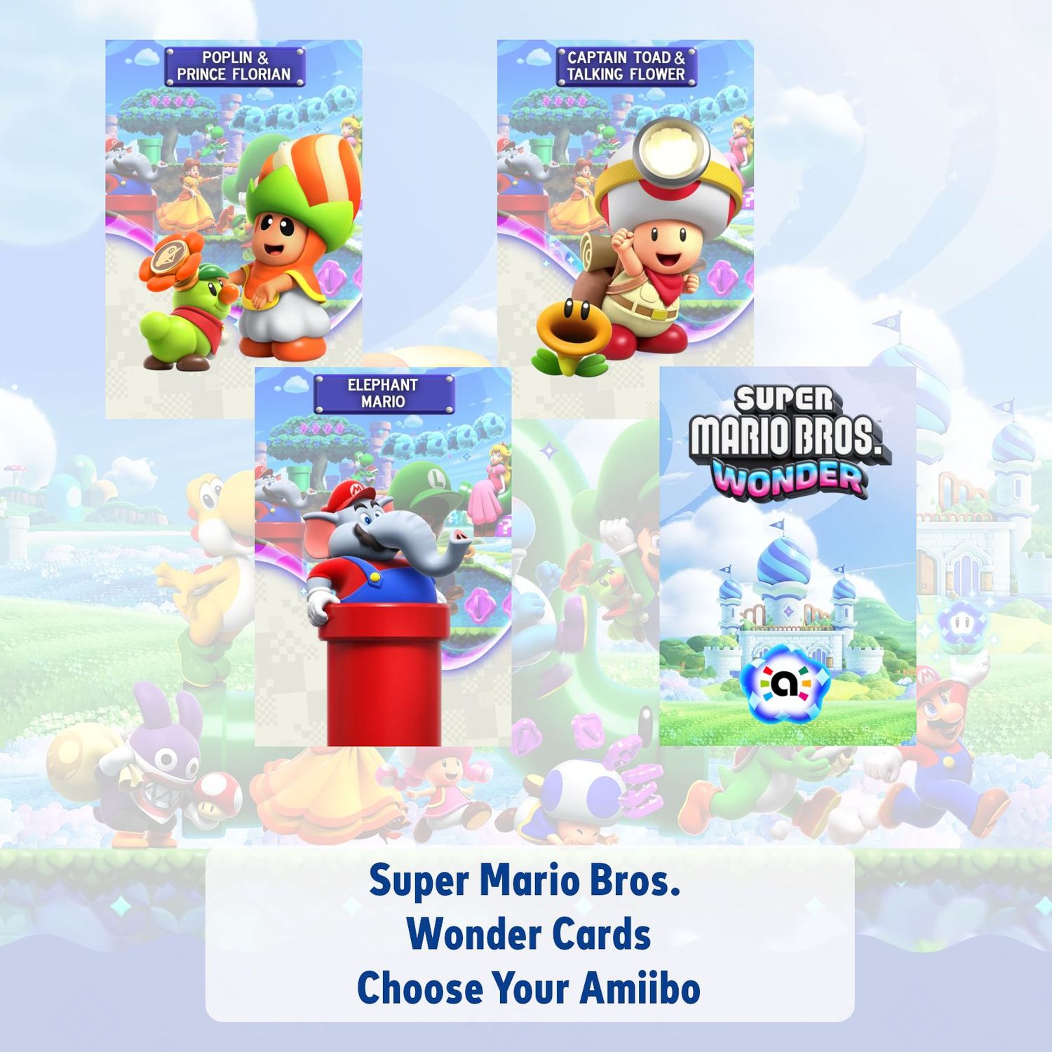 Super Mario Wonder Amiibo Card
