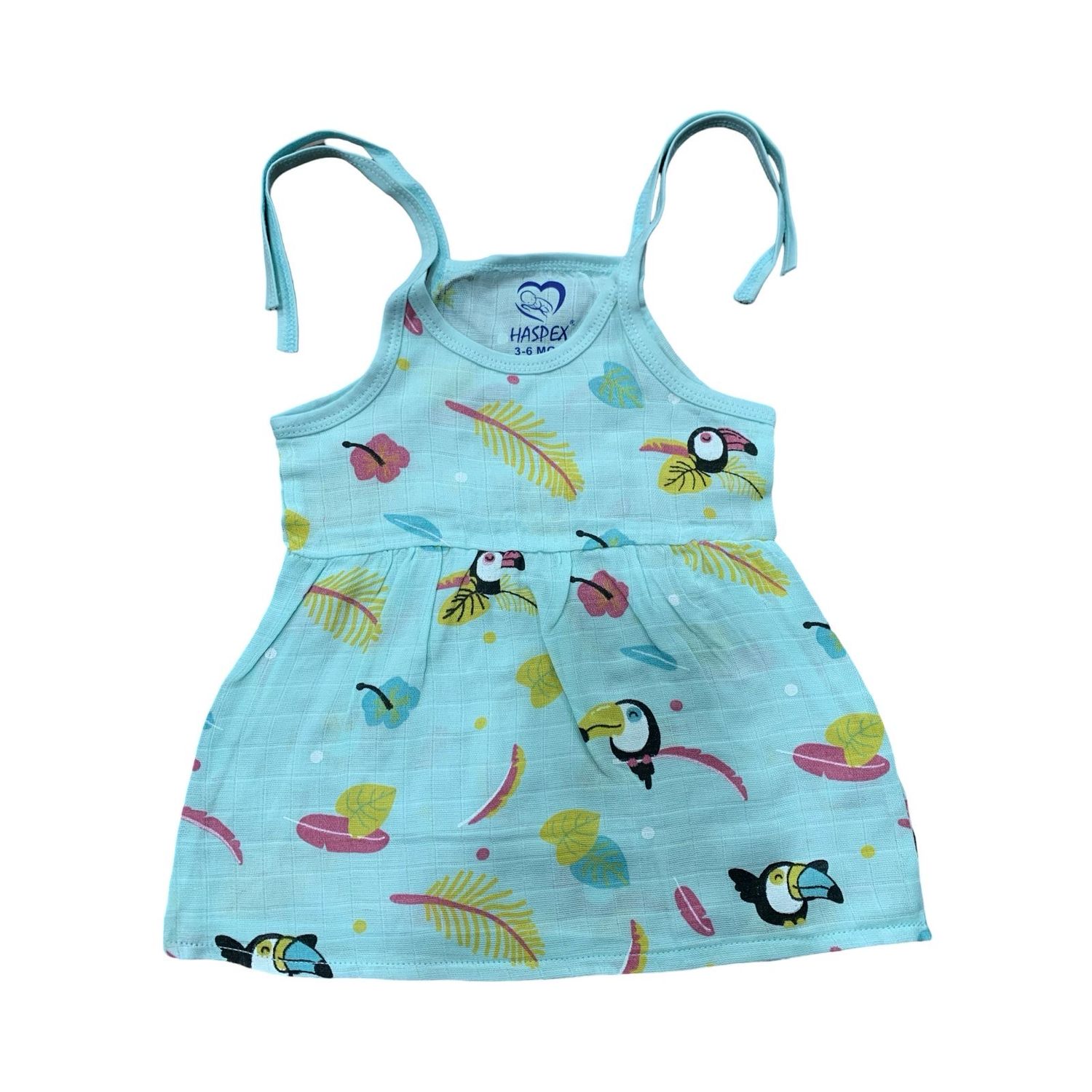 Blue Bird Frock (3-6 Months)