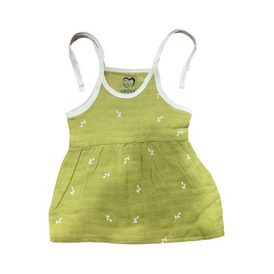 Cute Green Frock (3-6 Months)