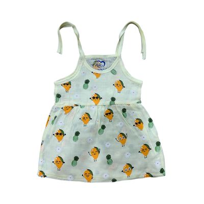 Mango &amp; Pineapple Frock (3-6 Months)