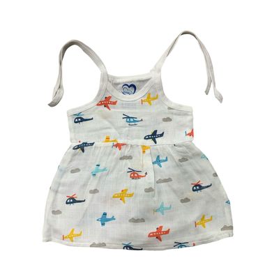 Air Travel Frock (0-3 Months)