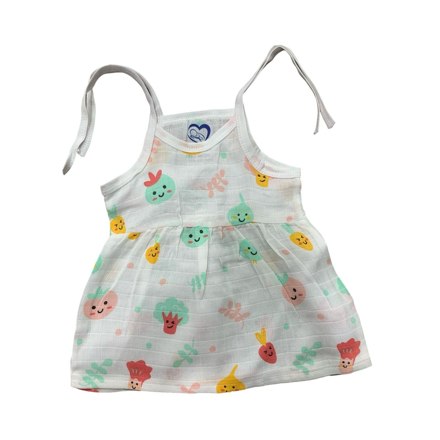 Veggies Frock (0-3 Months)