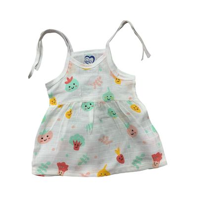Veggies Frock (0-3 Months)