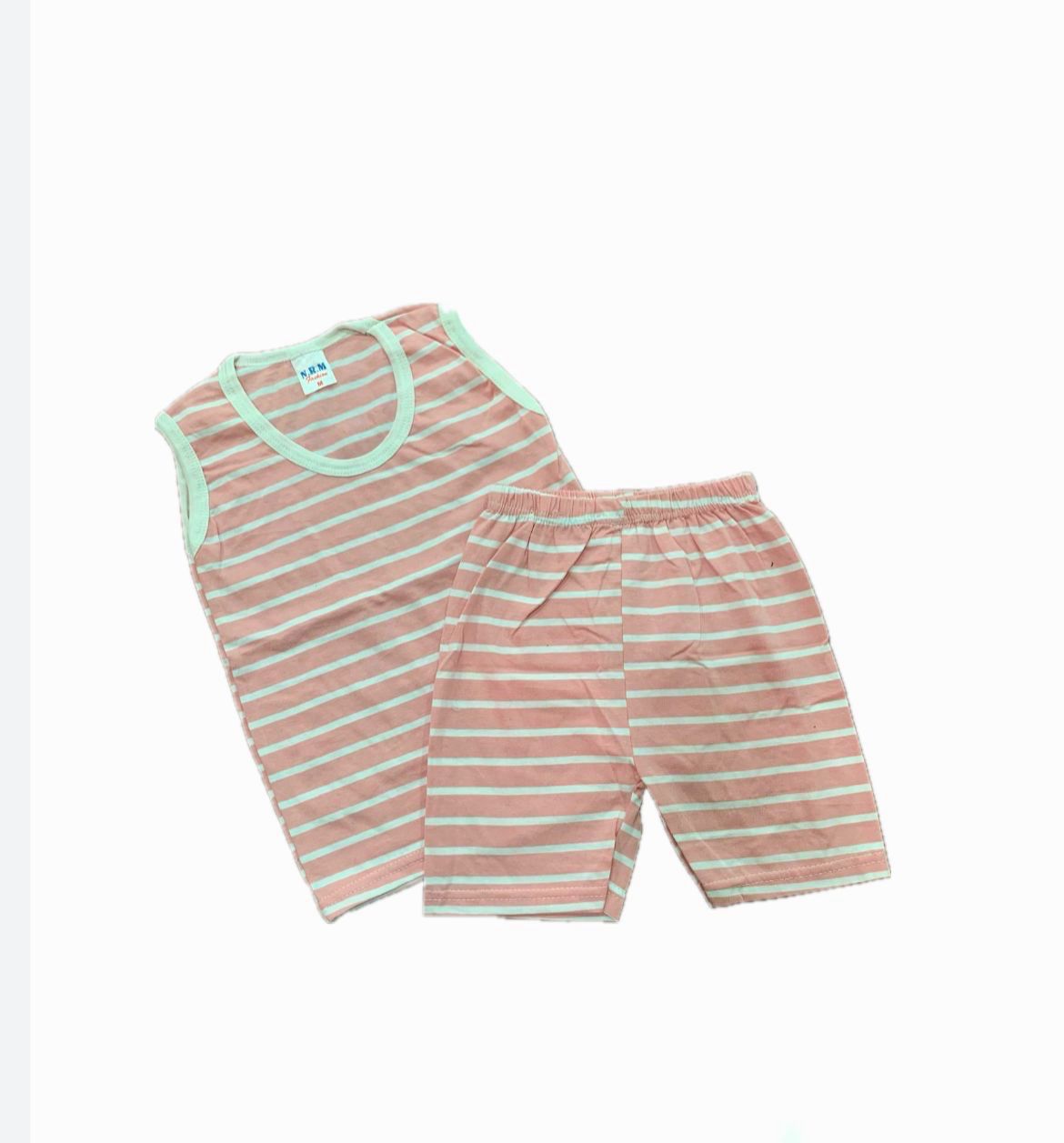 Simple Peach Short Set (3-4 Years)