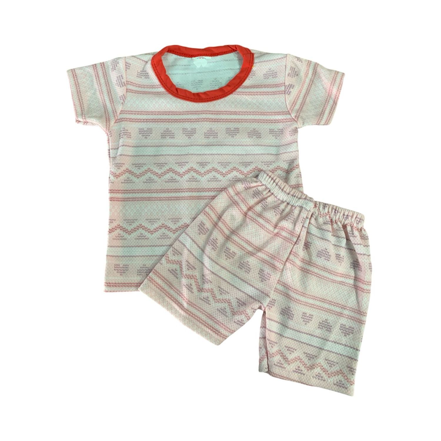 Simple Hearts Design Short Set (3 Months- 3 Years)