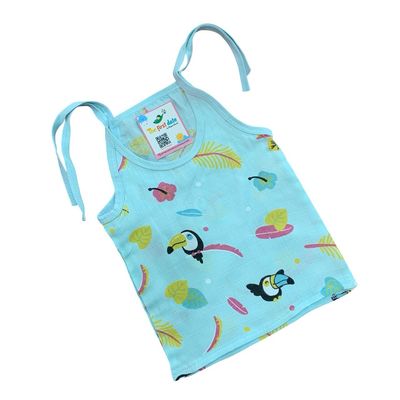 Blue Bird Ribbon Jabla (0-6 Months)