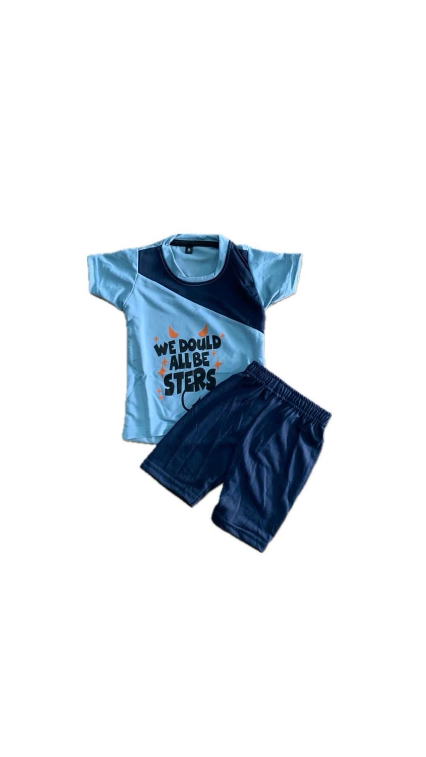 Cool Blue Shades Short Set (3-4 Years)