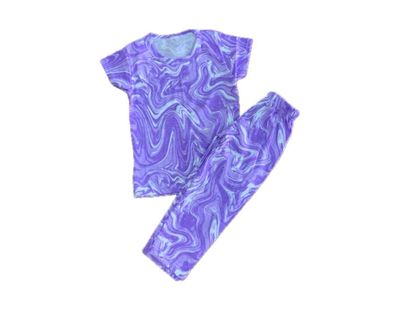 Purple Top &amp; Bottom Set (2-5 Years)