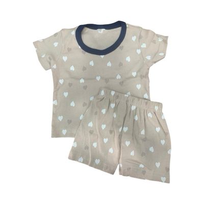 Hearts Short Set (3-12 Months)
