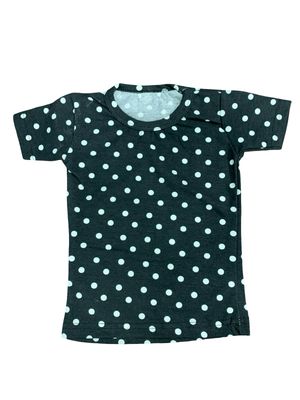Black White Dots Shirt (3-12 Months)