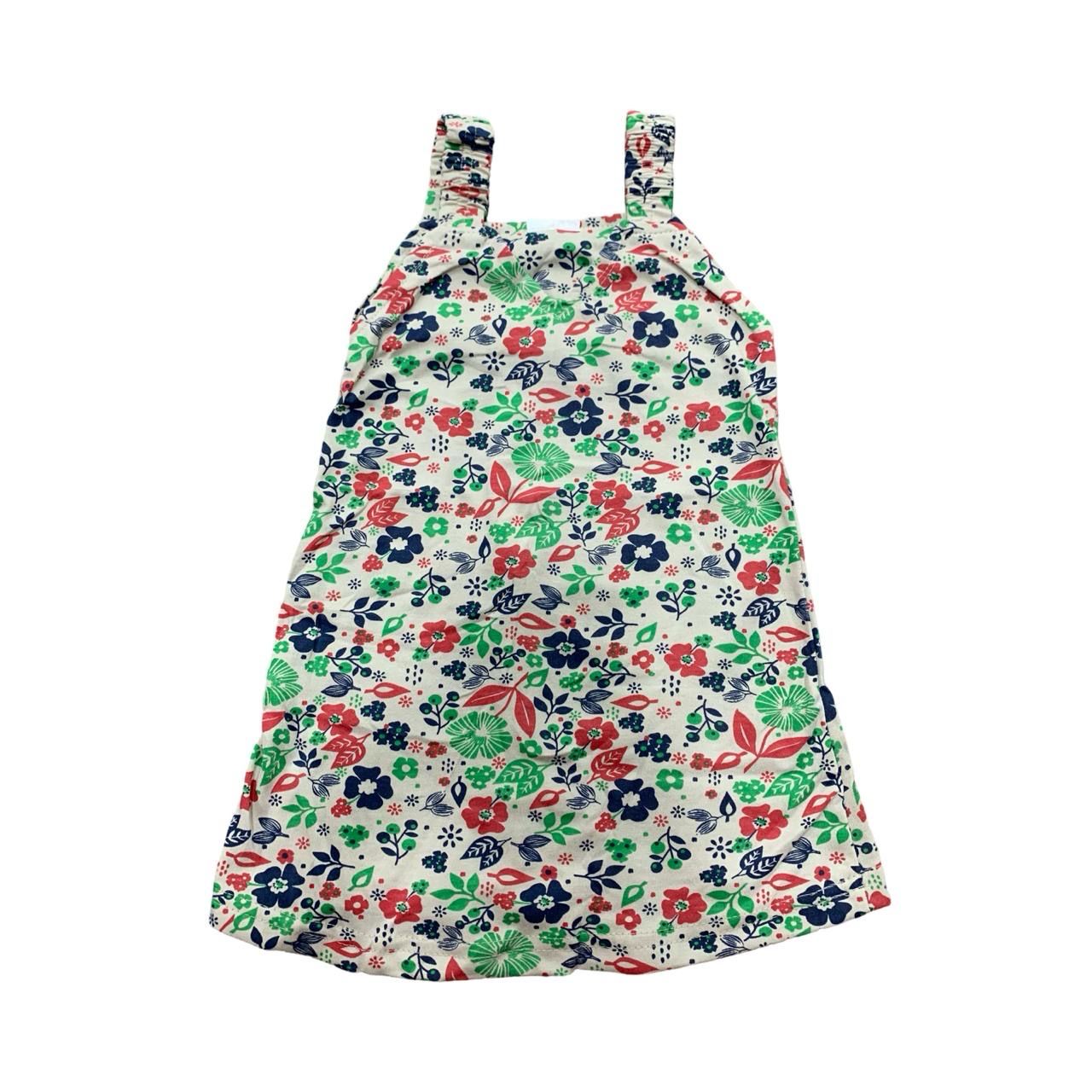Green Floral Frock (4-5 Years)