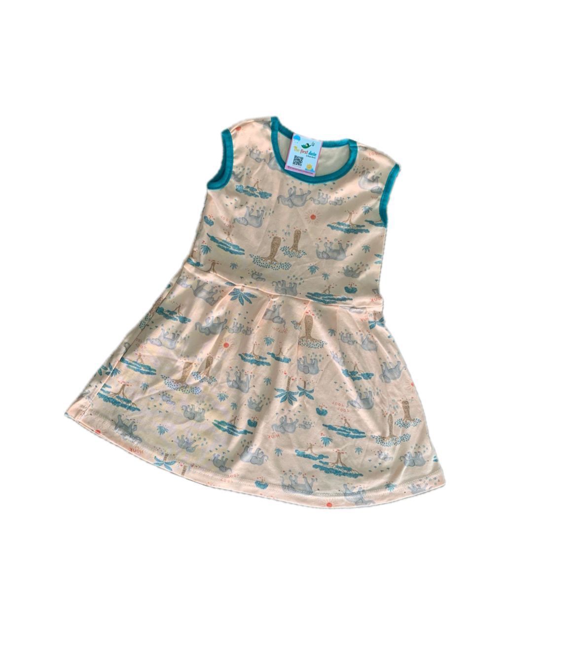Orange Animal print (1-2 years)