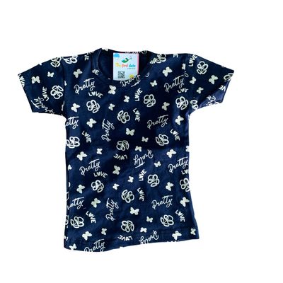 Love butterfly print t-shirt ( 3-12 month)
