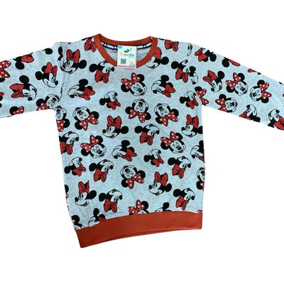 Red Minnie print T-shirt ( 5-6 years)