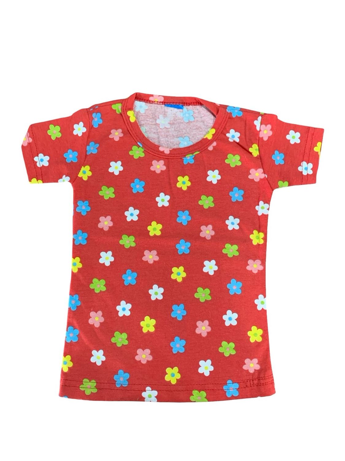 Red Colourfull T-Shirt (6-12 Months)