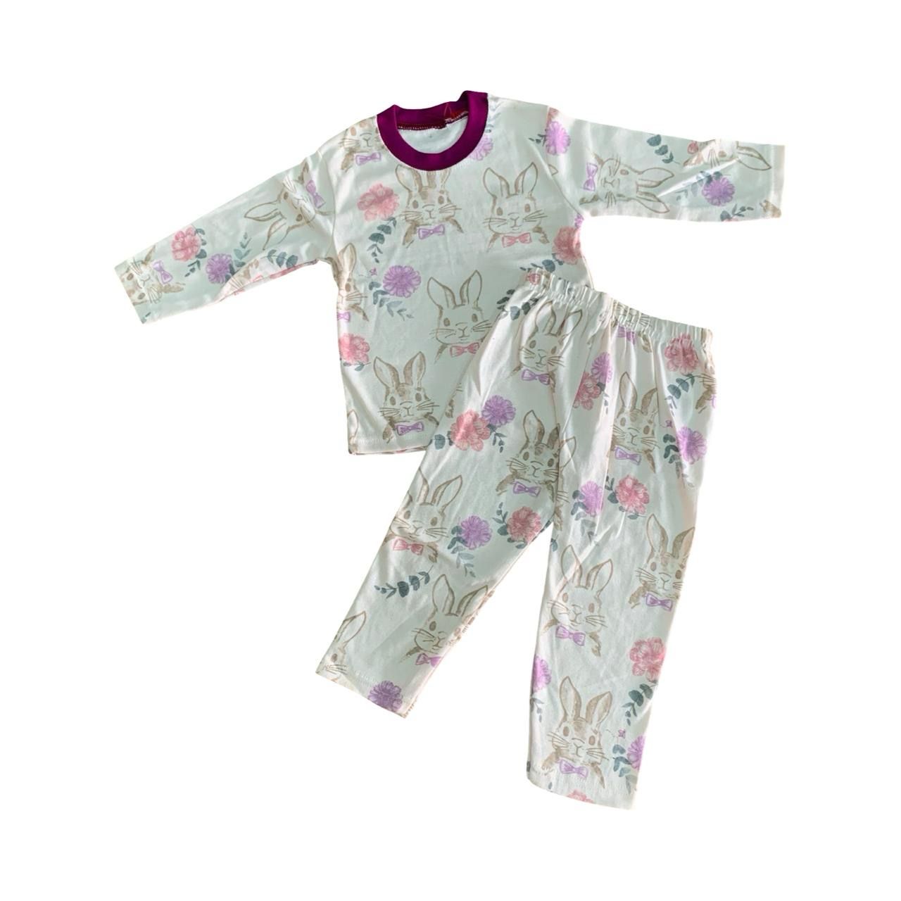 Kitty White Top &amp; Bottom Set (1-5 Year)