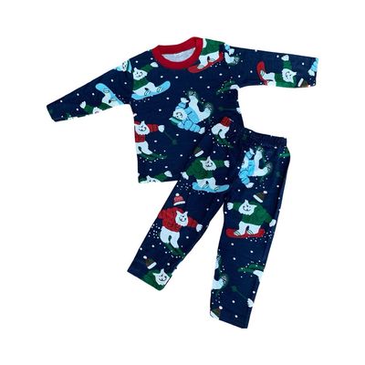 Blue Christmas Top &amp; Bottom Set (1-5 Year)