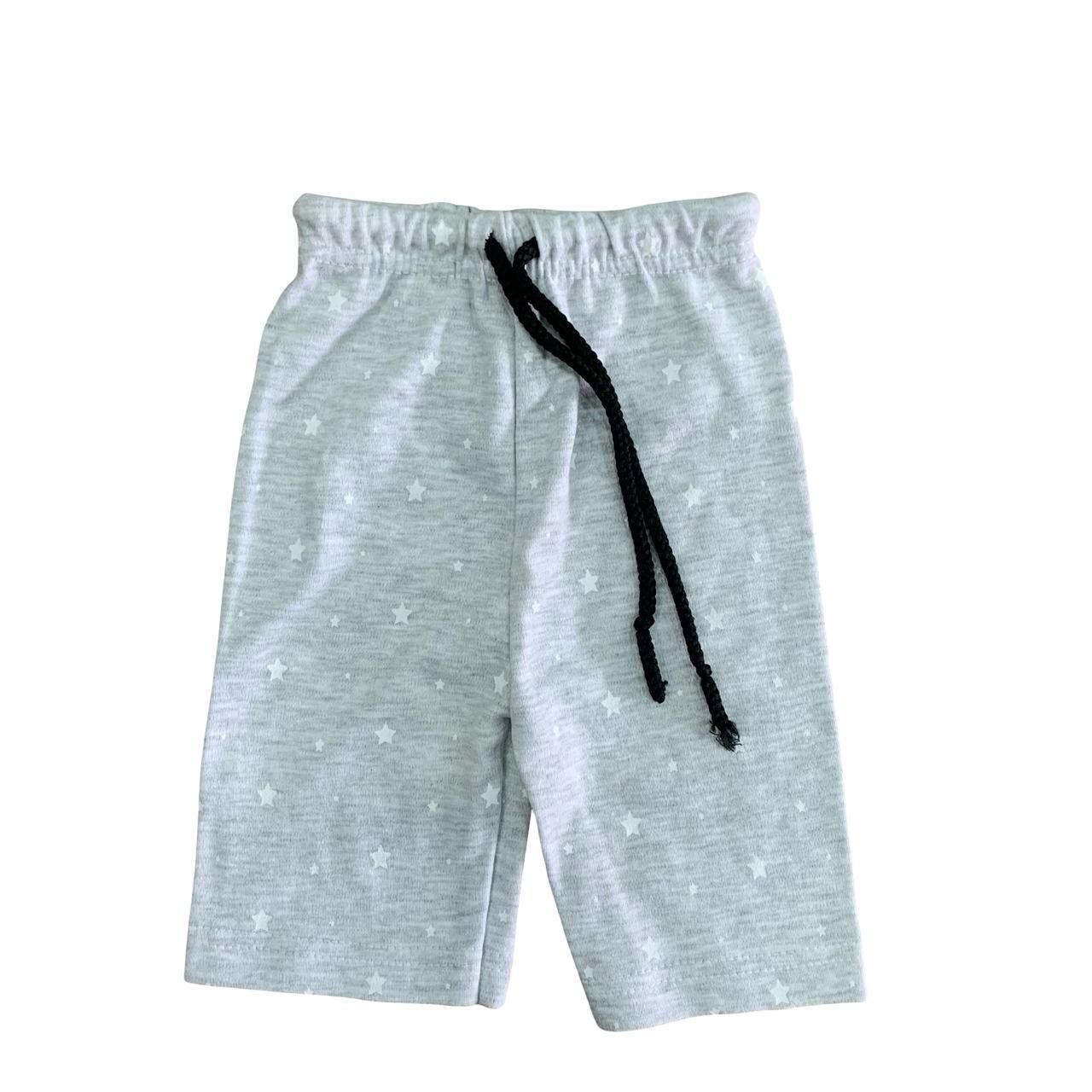 Grey Star Shorts (6-12 Months)