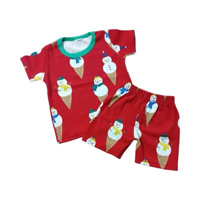 Red Man Short Set (1-2 Years)