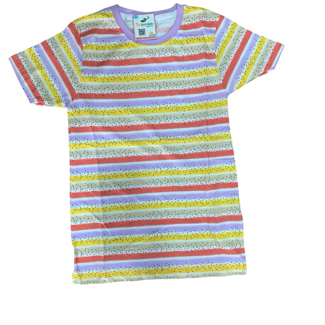 Yellow- Purple T-Shirt (7-8 Years)