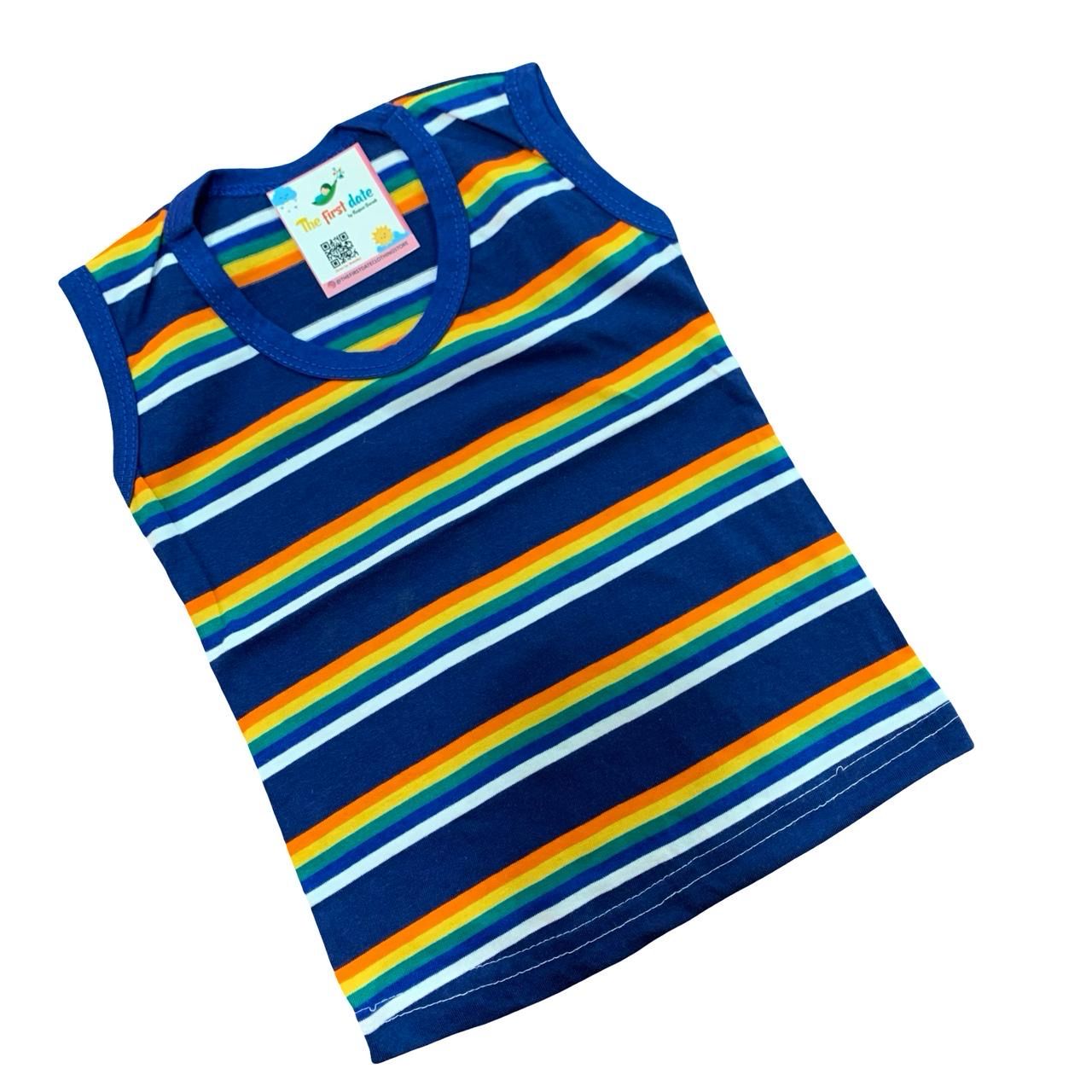 Blue Stripes T-Shirt (1-2 Year)