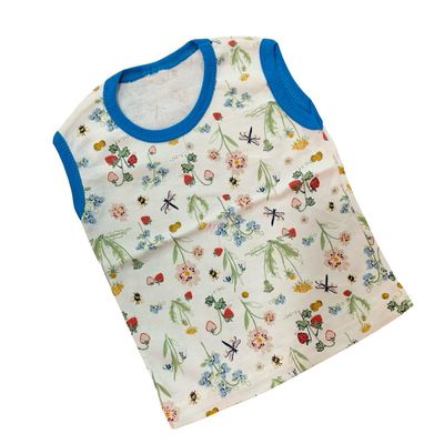 Floral White T-Shirt (1-2 Year)