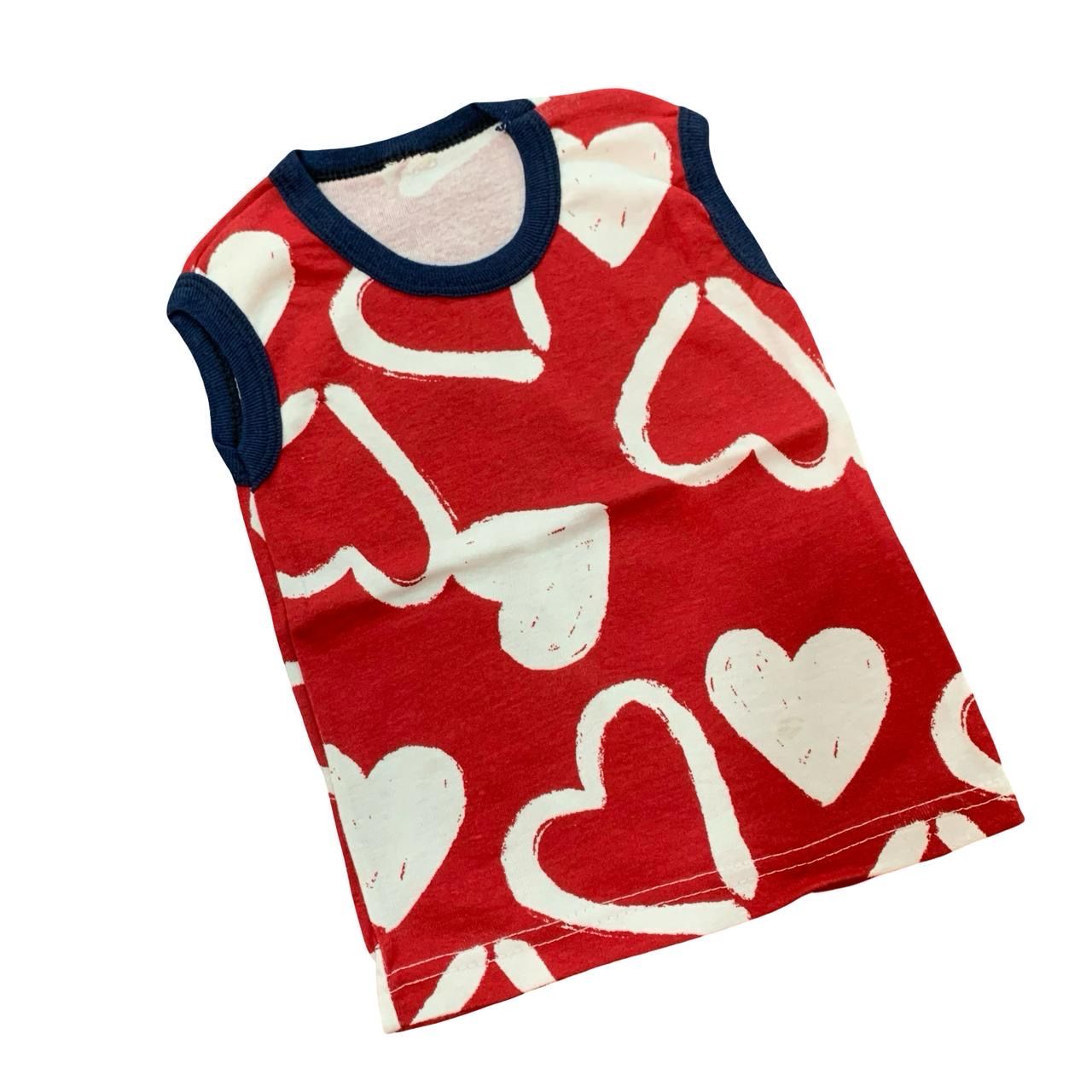 Hearts White T-Shirt (1-2 Year)
