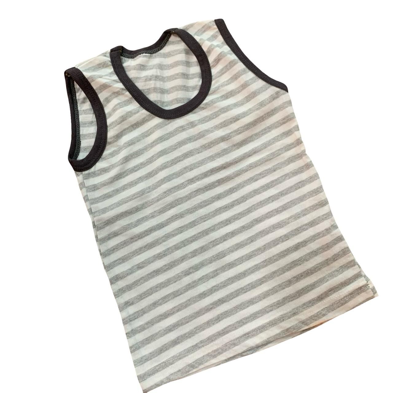 Grey White Tshirt (2-3 Years)