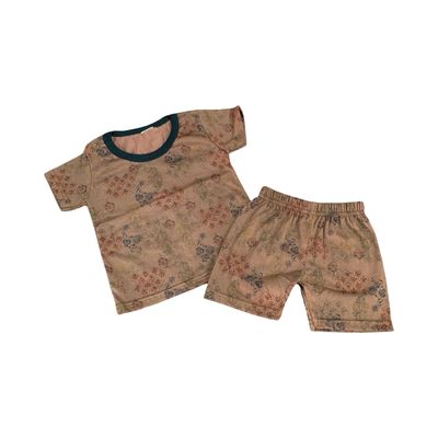 Brown Short Set (3 Months-3 Years)