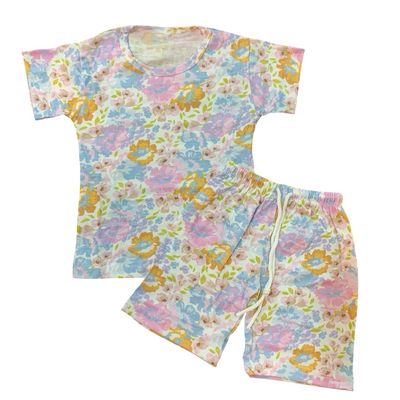 Blue Pink Mix Short Set (1-2 Years)