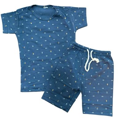 Blue White Short Set (2-3 Years)
