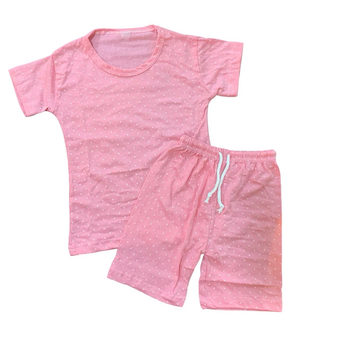 Pink White Short Set (2-3 Years)