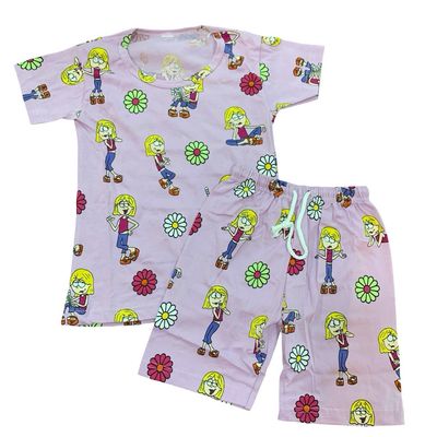 Purple Lady Short Set (3-4 Years)