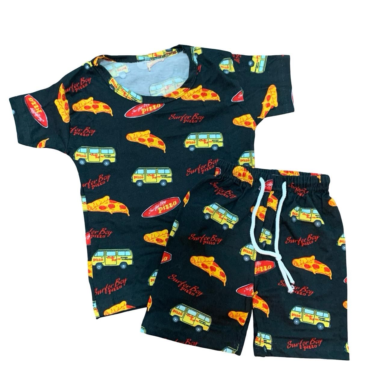 Pizza Short Set (3-4 Years)