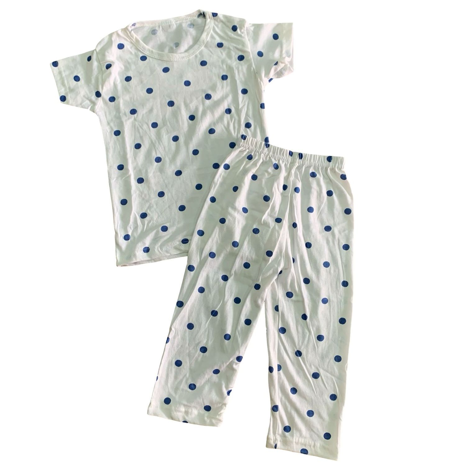 Blue Dot print Pant set (2-3 Years)